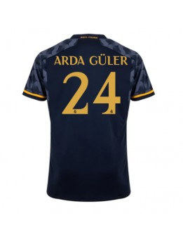 Billige Real Madrid Arda Guler #24 Bortedrakt 2023-24 Kortermet